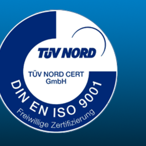 ISO 9001 certificate